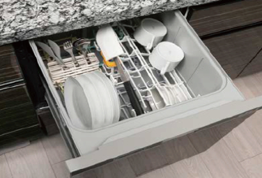 シティタワー葵のスライド式食器洗い乾燥機