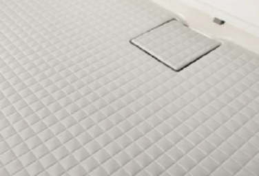 シティタワー葵のモザイクパターンフロア