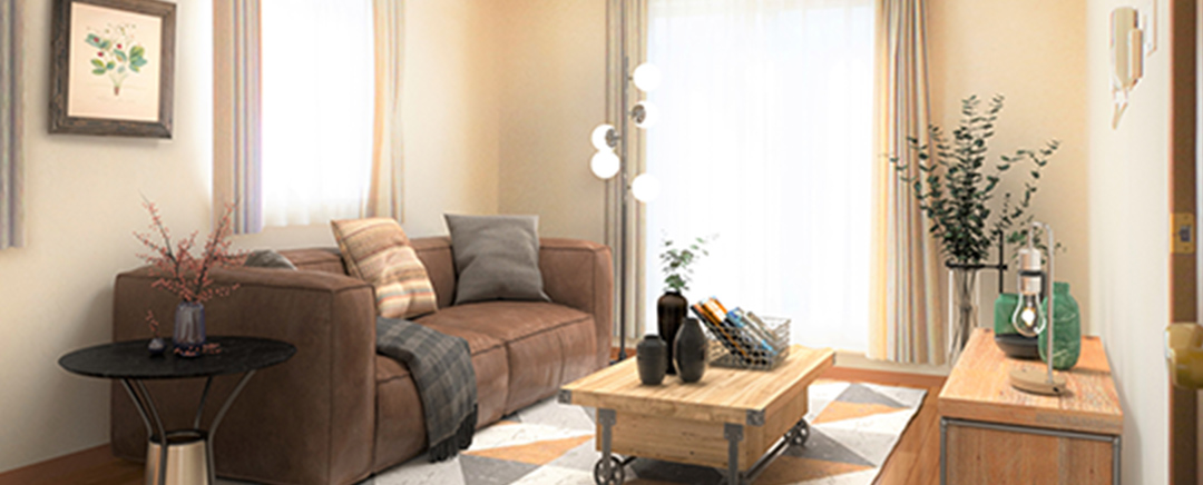 シティタワー葵のバーチャルステージング